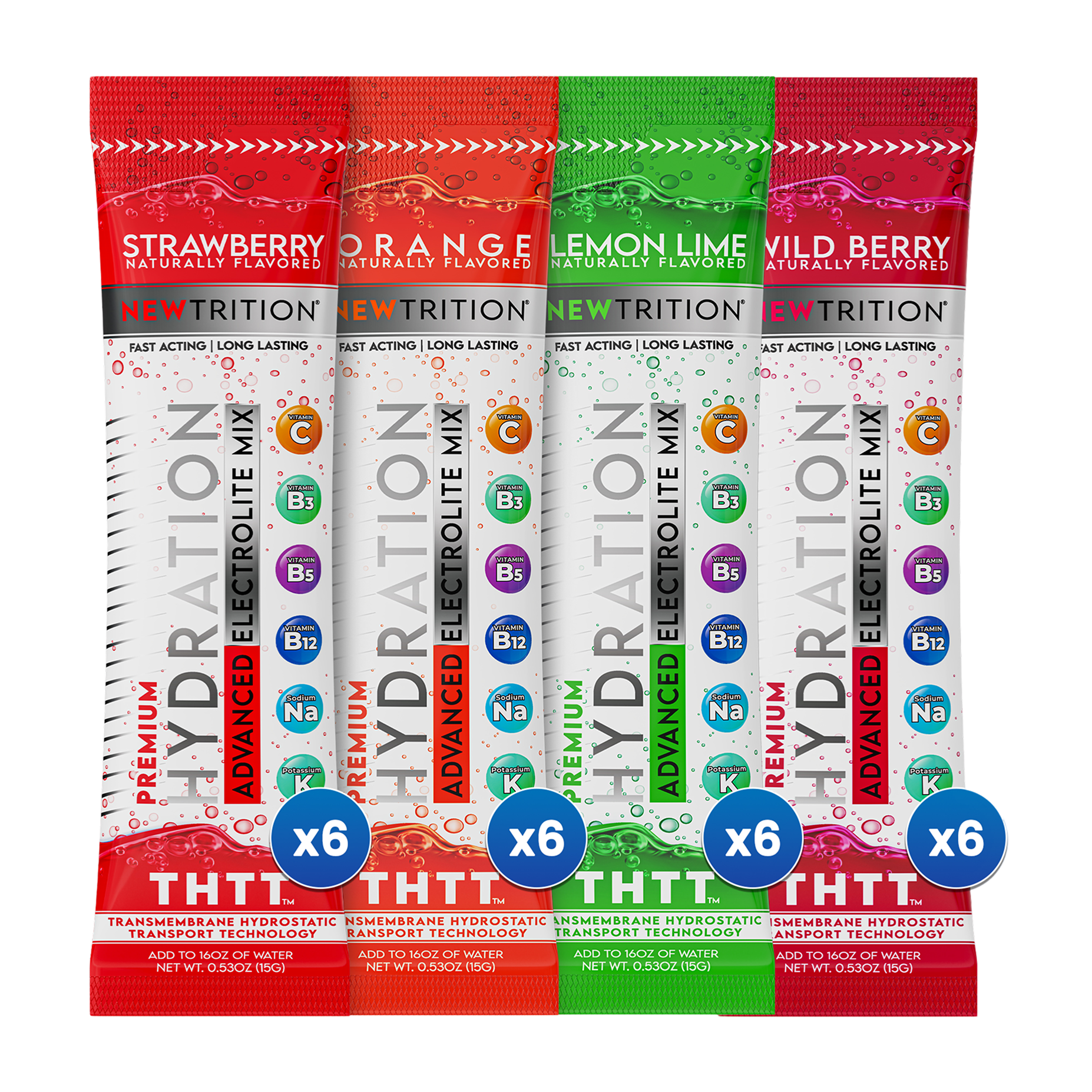 NewTrition® Original Hydration Powders